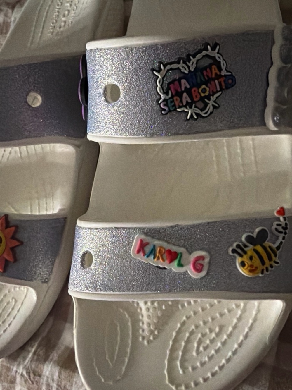 Karol G x Croc Slide Sandals with Fun Charms